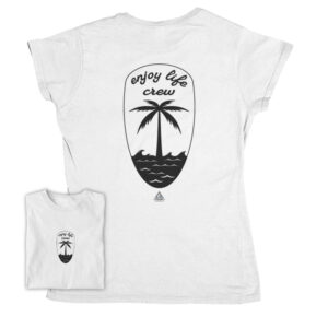 Enjoy life crew, Ladies - Organic T-Shirt
