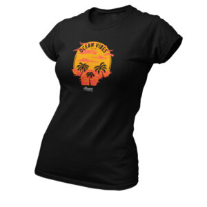 Ocean Vibes, Ladies - Organic T-Shirt