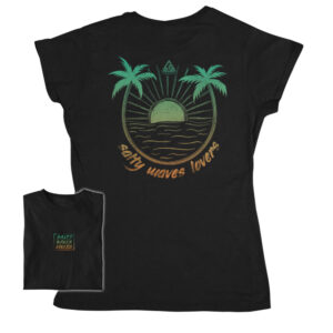 Salty waves lovers, Ladies- Organic T-Shirt